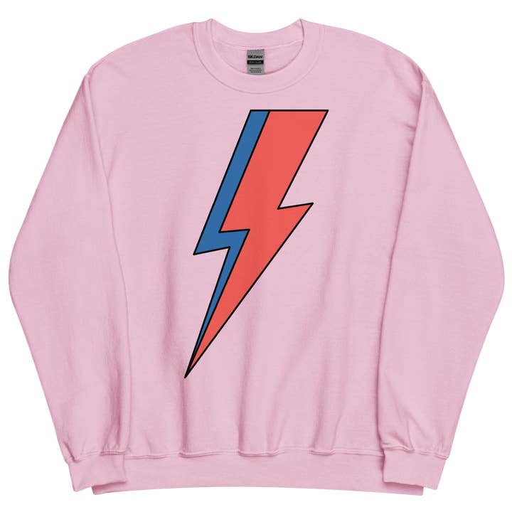 Jolly & Goode - Wholesale Graphic Sweatshirt - Unisex - Lightning Bolt Sweatshirt6
