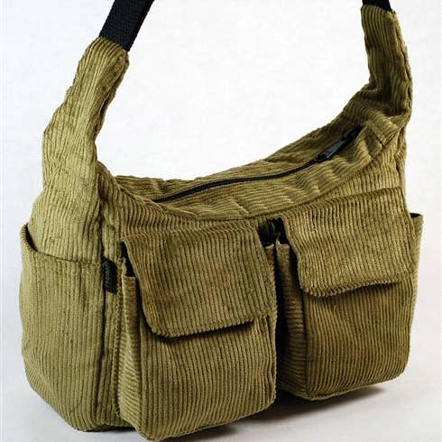 PUR142-CR Corduroy surftas van hennep voor wholesale door Hempmania