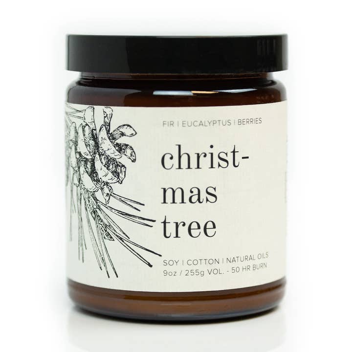 Christmas Tree 9oz Soy Candle for wholesale by Broken Top Brands