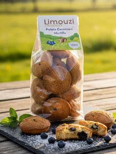 Palets corréziens myrtille 150 g pour la vente par Limouzi Saveurs