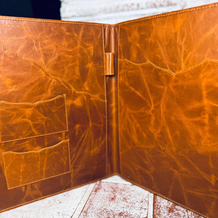 FRINGE & LUXE - Vente Classeurs - Portefeuille en cuir de vachette6