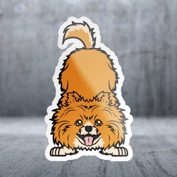 Speelse Pommeriaan - Sticker voor wholesale door Two Feet Treats