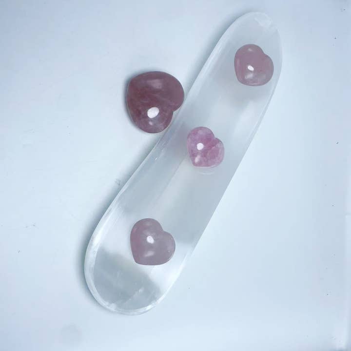 Plaque de Chargement en Sélénite – XL 12-17" Cristal Propre pour la vente par Crystal Deal· Wholesale