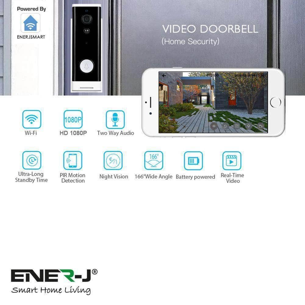 ENER-J - Vendita all'ingrosso Cinghia per fotocamera - Campanello wireless intelligente con suoneria7