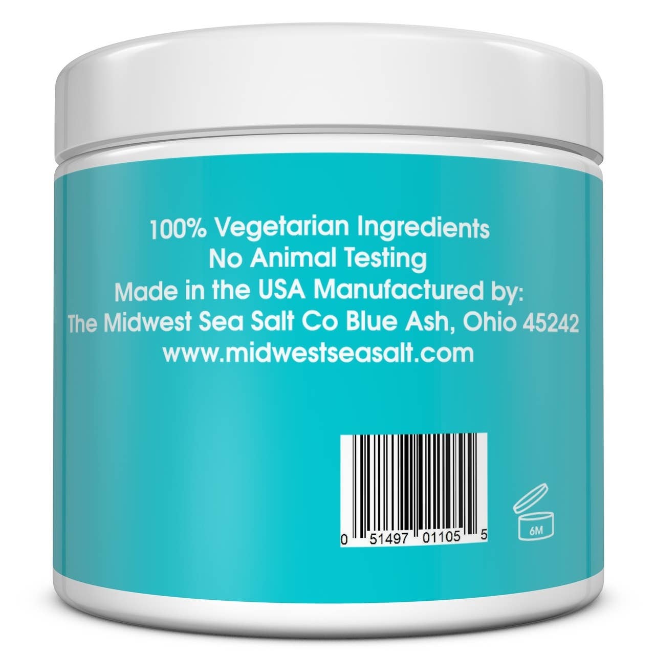 The Midwest Sea Salt Company – Esfoliante corporal por atacado – Skin Sherbet Coconut Milk Body Polish Salt Scrub - 23oz2