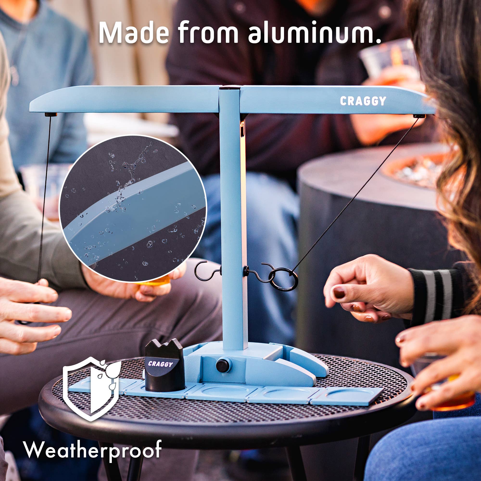 Craggy Games - Vendita all'ingrosso Gioco da prato - HOOKS! XPLR: Il gioco definitivo di lancio degli anelli pieghevole8