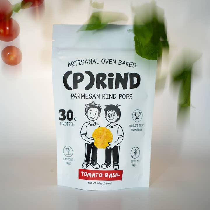 (P)rind, Co. - Wholesale Puffed Snack - Tomato Basil Parm Pops Double Pack2