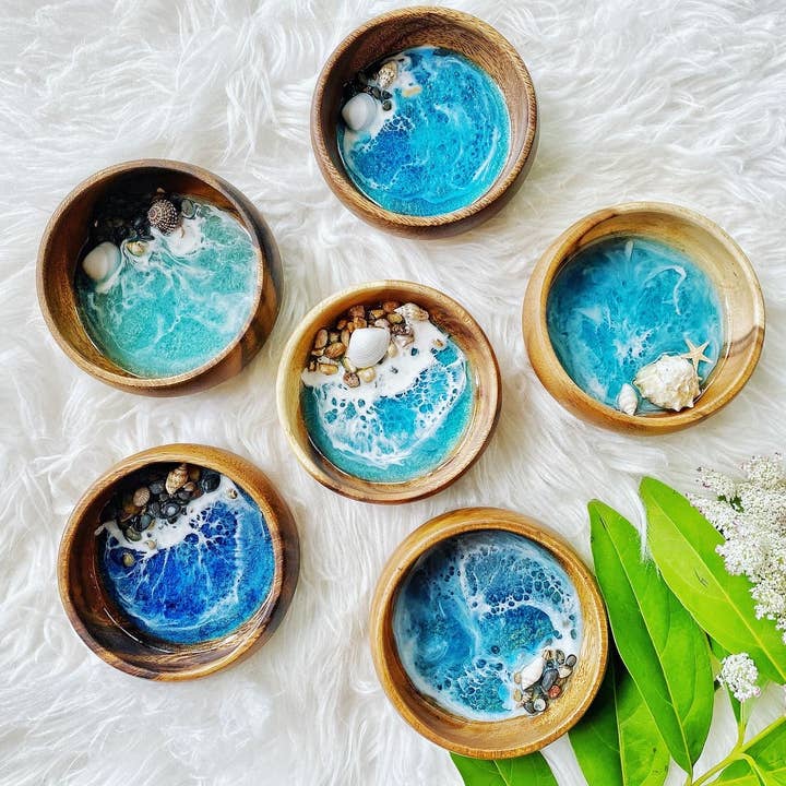 TBM Creations LLC – Großhandel Schmuckschalen – Hawaiianische Schmuckschale 'Makana' | Hawaii-Geschenk | Schmuckschale