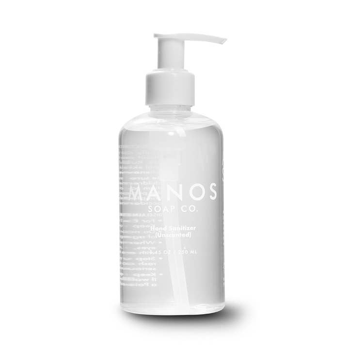 Manos Soap Co. - Wholesale Hand Sanitizer - Hand Sanitizer Unscented