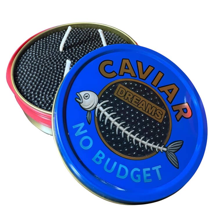 Caviar Dreams No Budget Candle for wholesale by Boyar Gifts