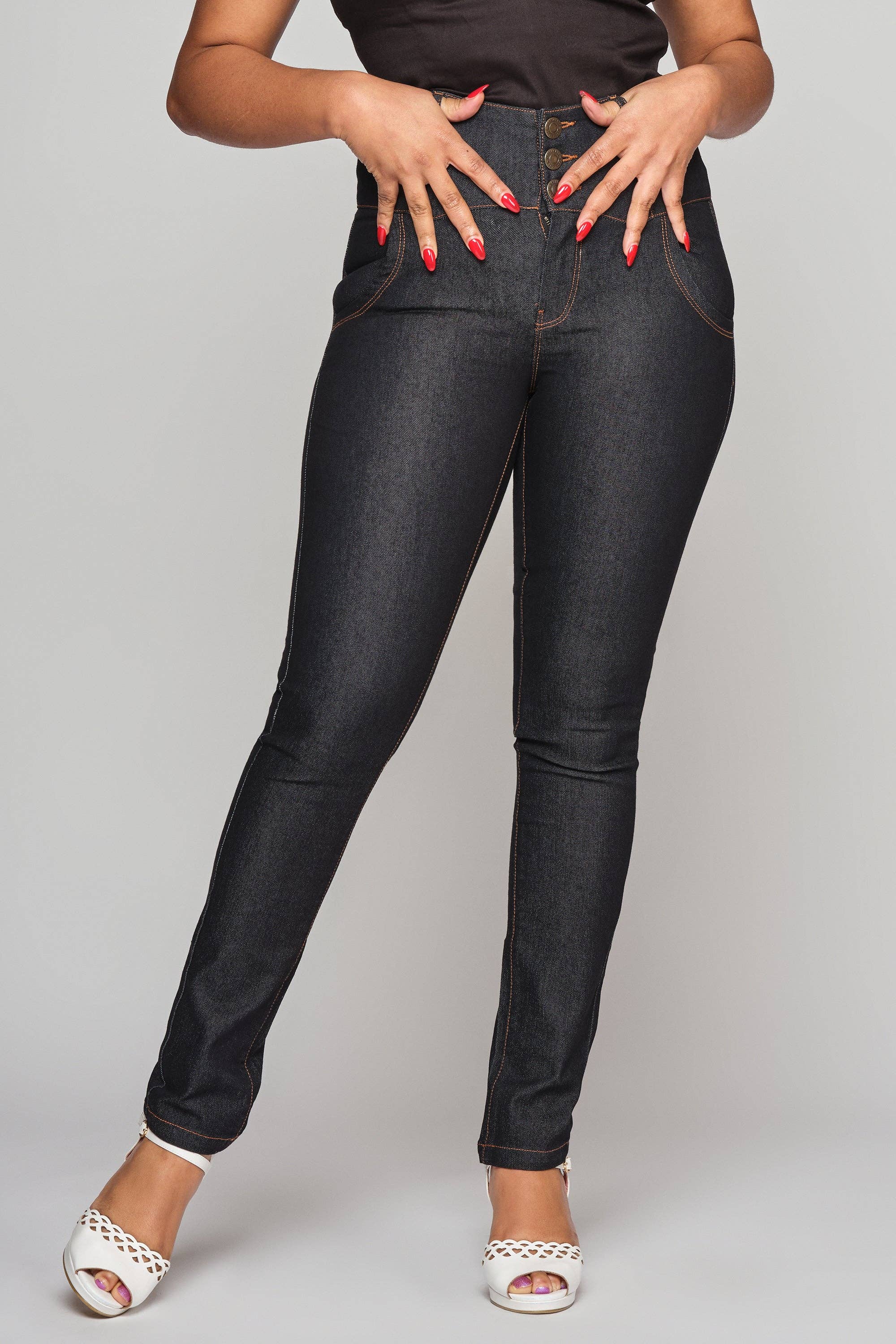 BLACK Rebel Katie Denim Jeans for wholesale on Faire0