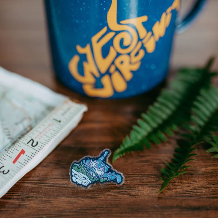 Midnight Stars Acrylic Pin for wholesale by Loving WV