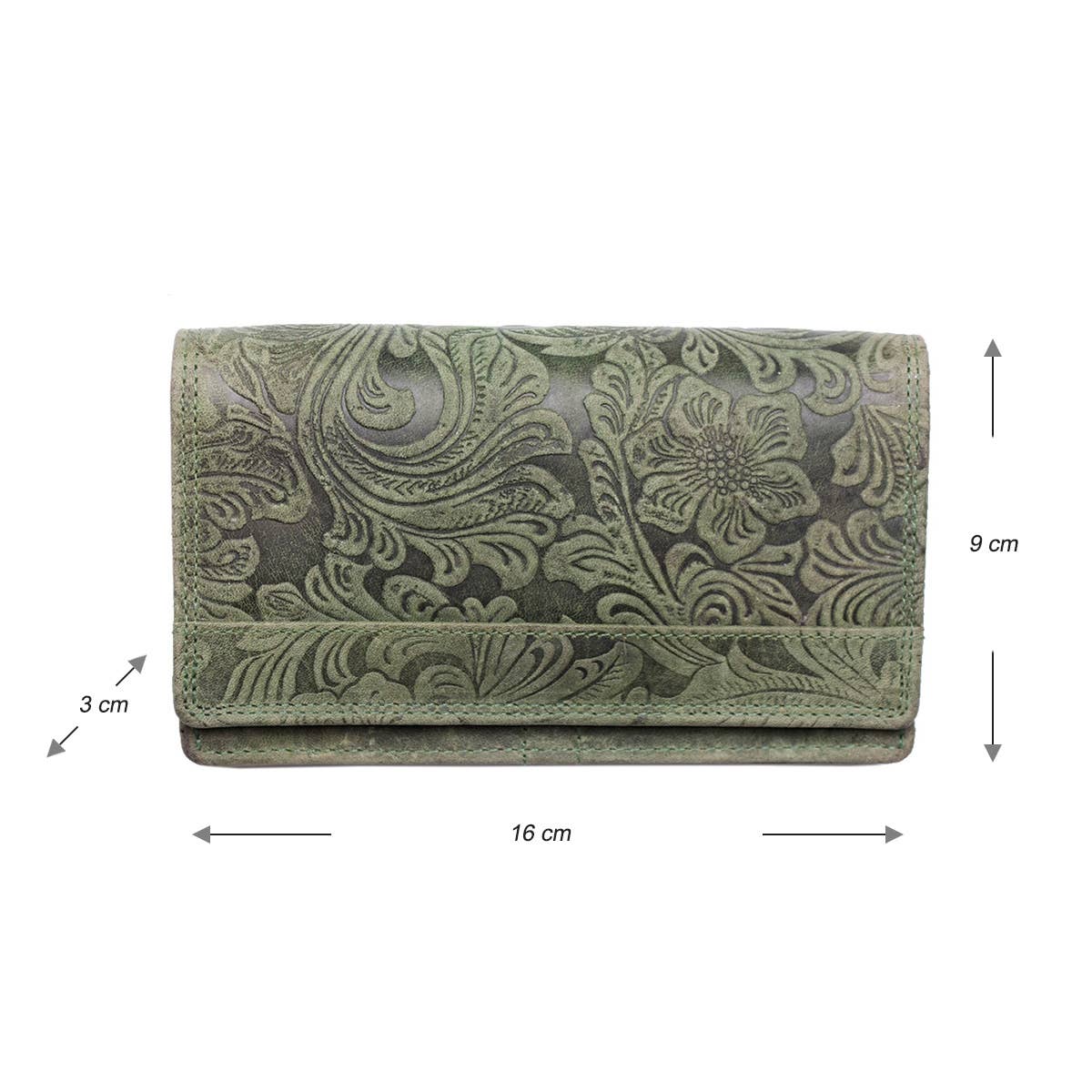 Arrigo - Wholesale Wallet - Women's - Ladies Wallet Leather - RFID - With Floral Print13