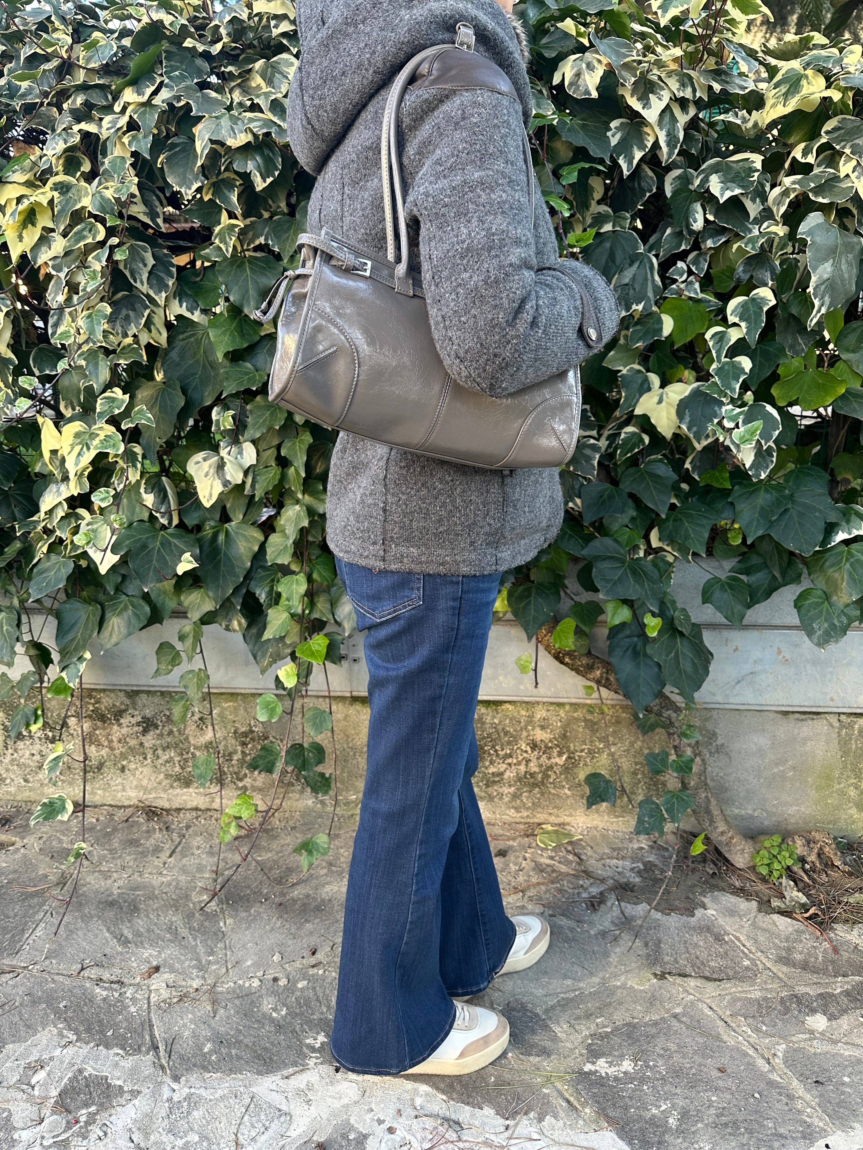 Zhade – Bolsa de ombro – Mulher por atacado – ASTRID - Bolsa de couro genuíno brilhante6