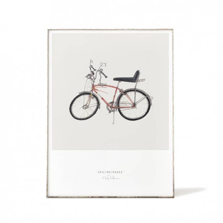 Art Prints 30 x 40 - Vintage Mens' Bike for wholesale by Emmeselle