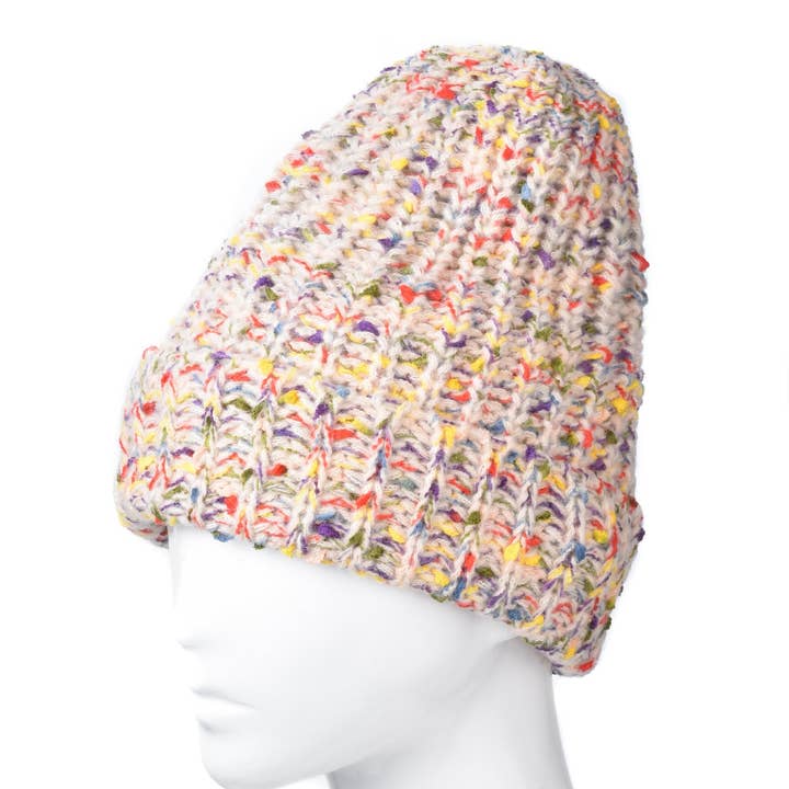 Funkyrel® Atzbranding Limited – wholesale Beanie – Women's – Haila - Knitted Splash Beanie Hat