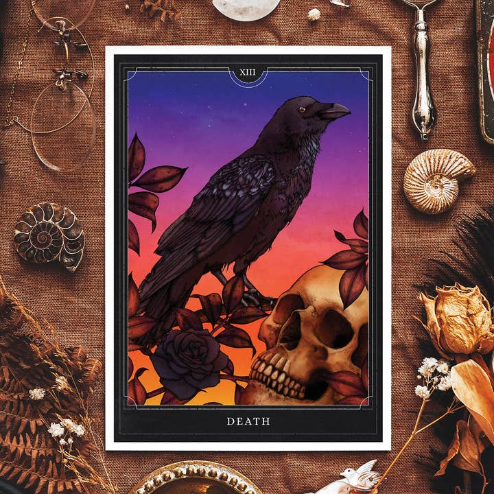 Death Tarot - Giclée Art Print for wholesale by Print is Dead