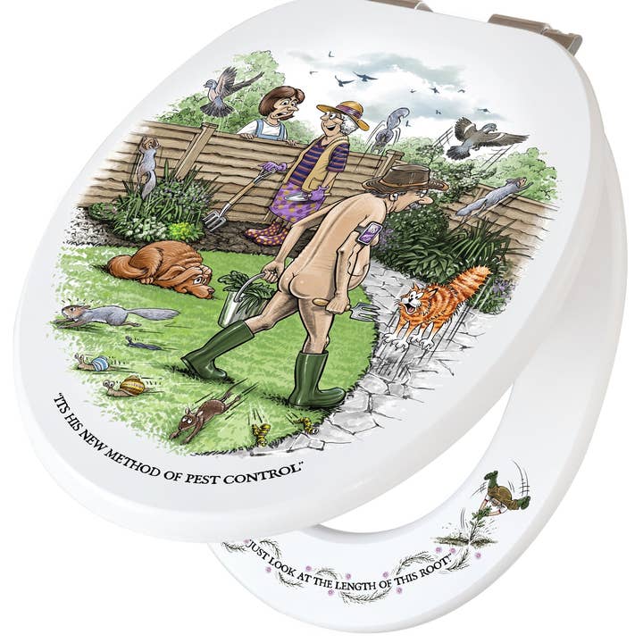 LOOPRINTS – Großhandel Toilettensitzbezug – Toilettensitz aus Holz mit Absenkautomatik — Gartengeschenke und Dekoration — PC
