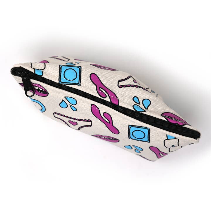Unblushing - Wholesale Makeup/Cosmetic Bag - Sexy Kinky Bag - Sexy Gift - Sex Store Gift - Made in the US