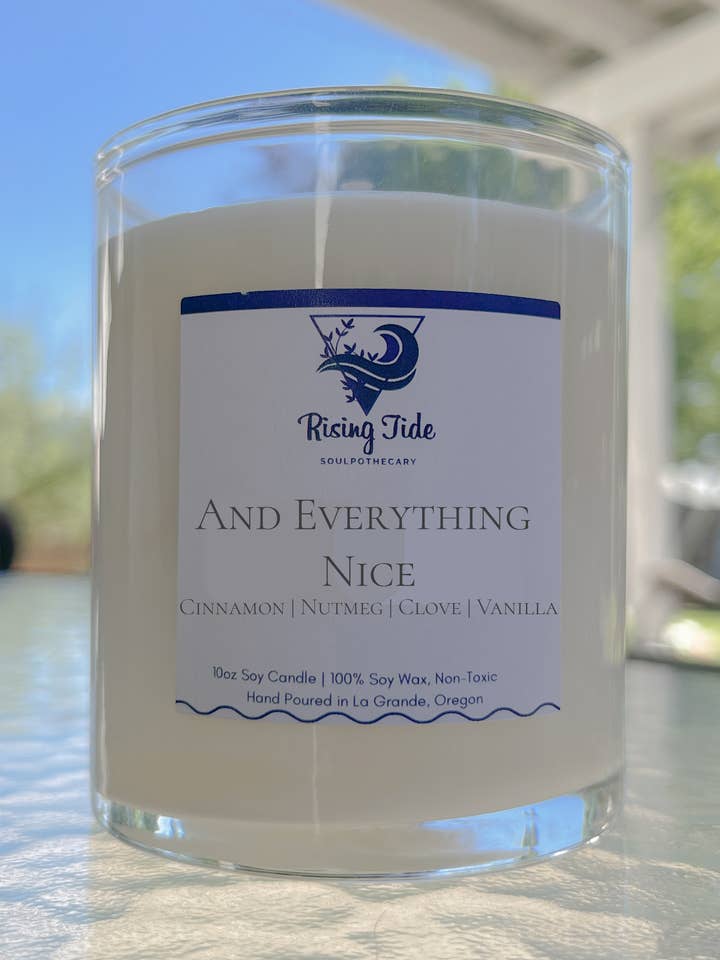 And Everything Nice, 10oz for wholesale by Rising Tide Soulpothecary