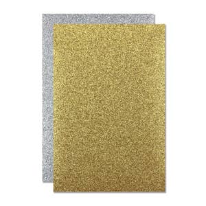 Red Glitter Cardstock - 10 Sheets Premium Glitter Paper - Sized 12 x 12 - Perfect for Scrapbooking, Crafts, Decorations, Weddings