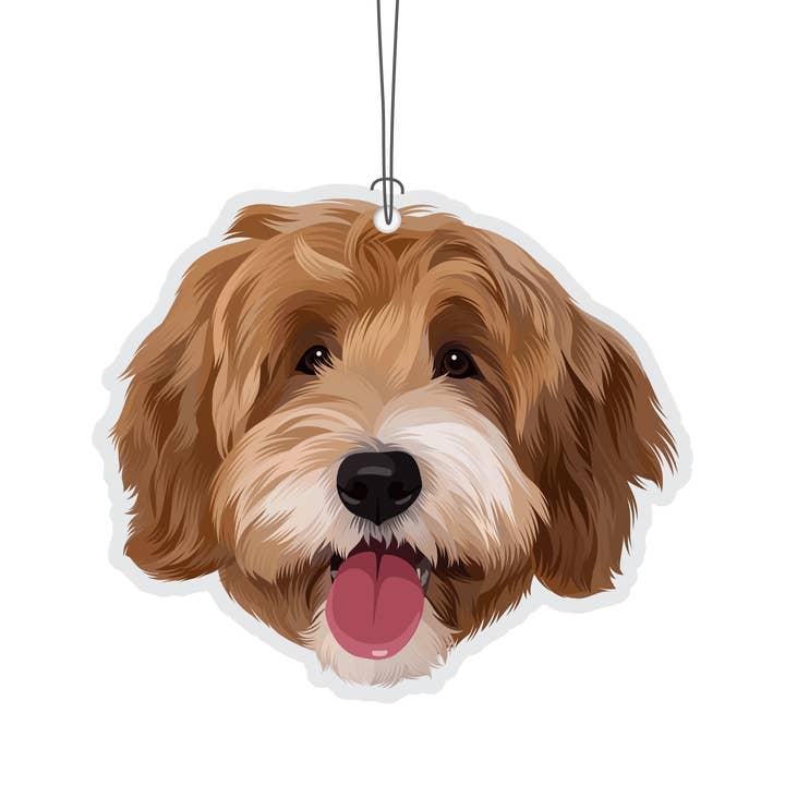Labradoodle Novelty Air Freshener for wholesale by Really?! Air Fresheners