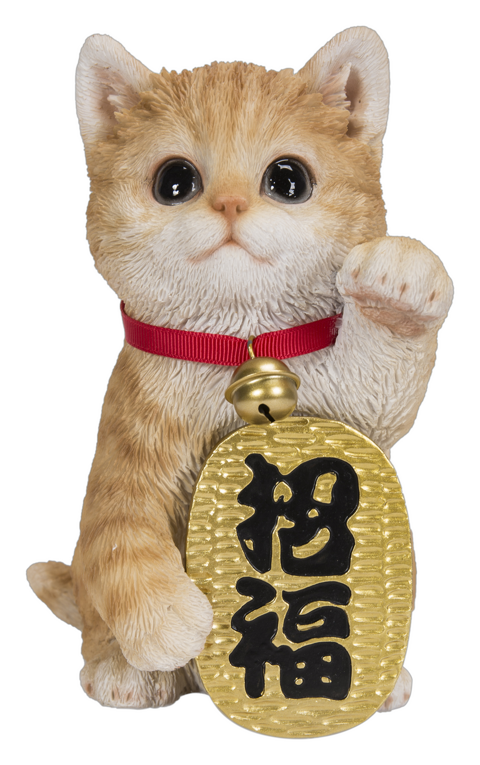 Urban Tokyo – Großhandel Dekofigur – Figur Lucky Cat, Orange Tabby, 16,5 cm hoch (1/6)0