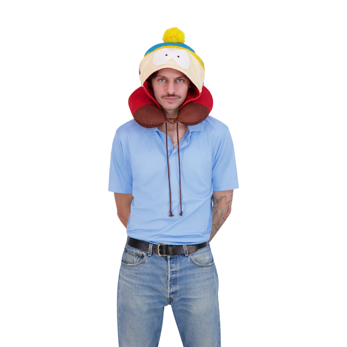 FUL Luggage (Concept One) - Wholesale Travel Pillow - South Park Eric Cartman Hooded Travel Neck Pillow1