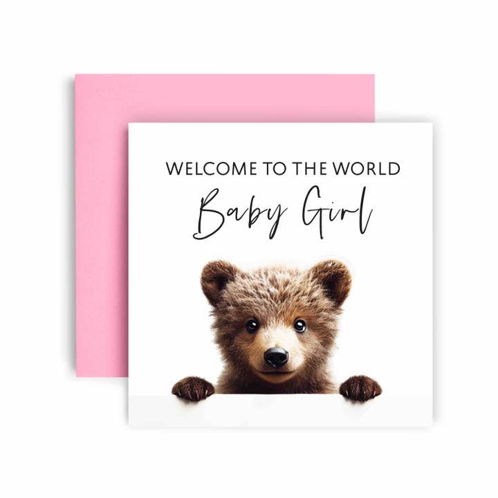 Huxters - Wholesale Baby Card - Welcome to the World Animal