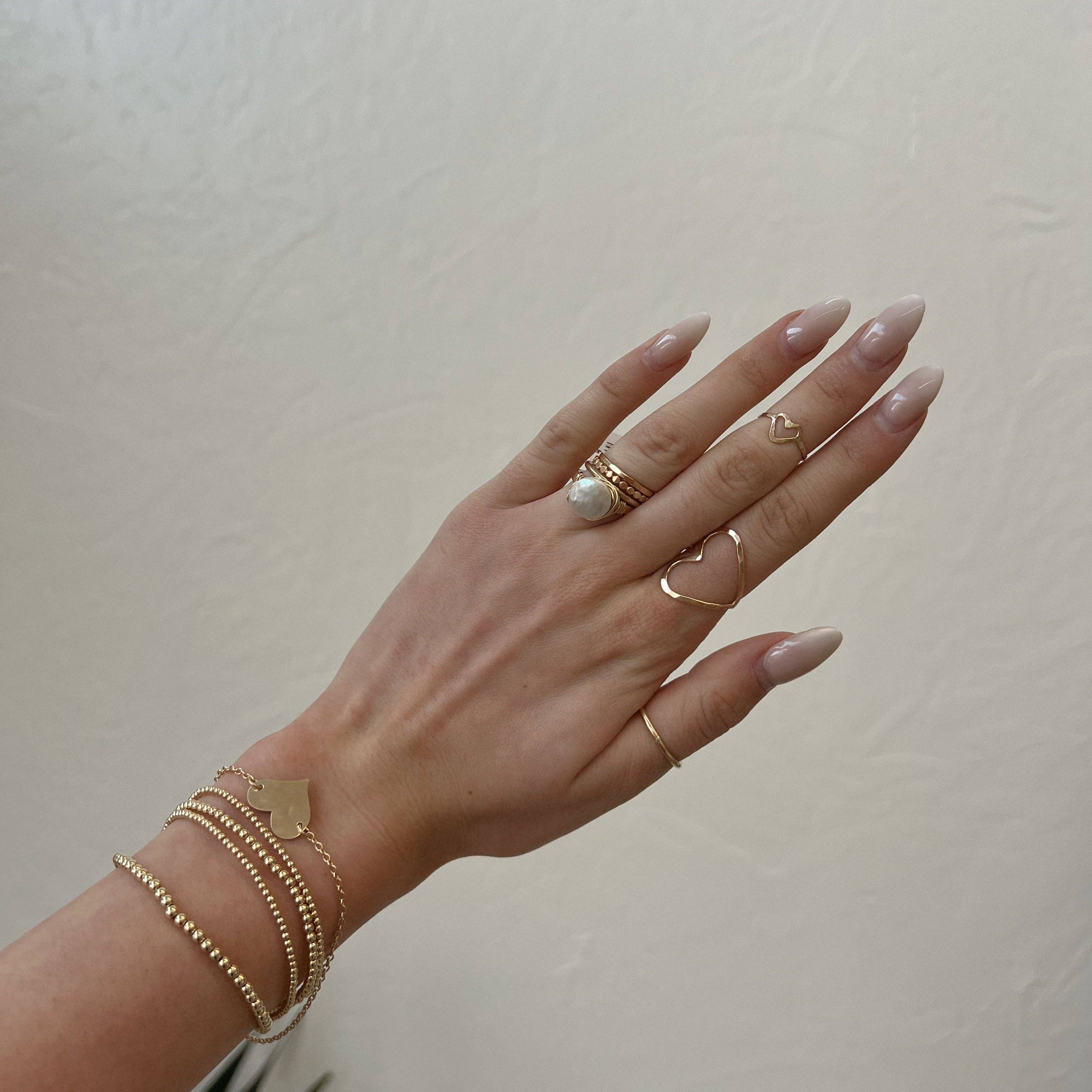 Nashelle Jewelry - Wholesale Band/Stacked Ring - Complete Heart Ring5