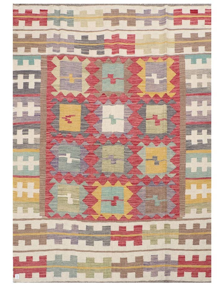Maimana Afghanistan Kilim Tæppe - 249 x 181 cm for engroshandel hos Imaco Rugs