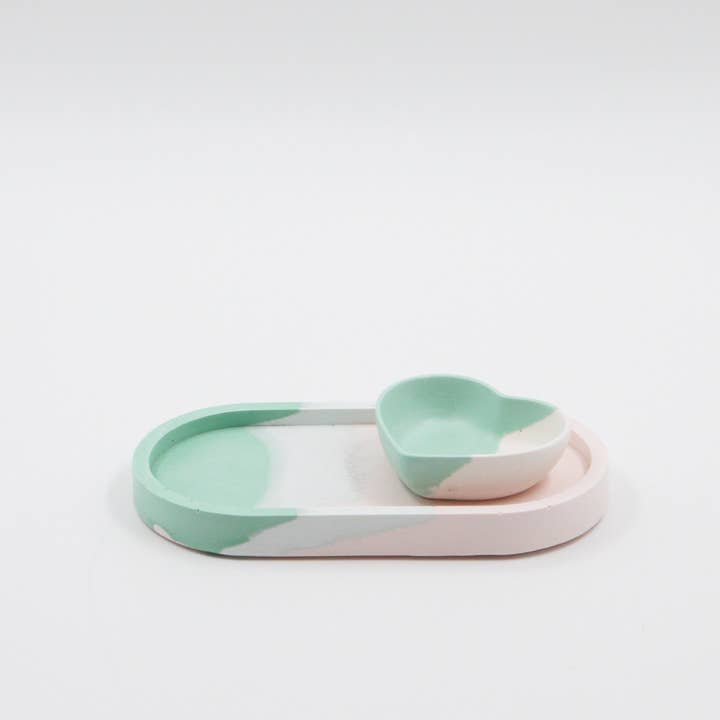 Pastel kærlighedsfad for engroshandel hos Sounds like Yellow