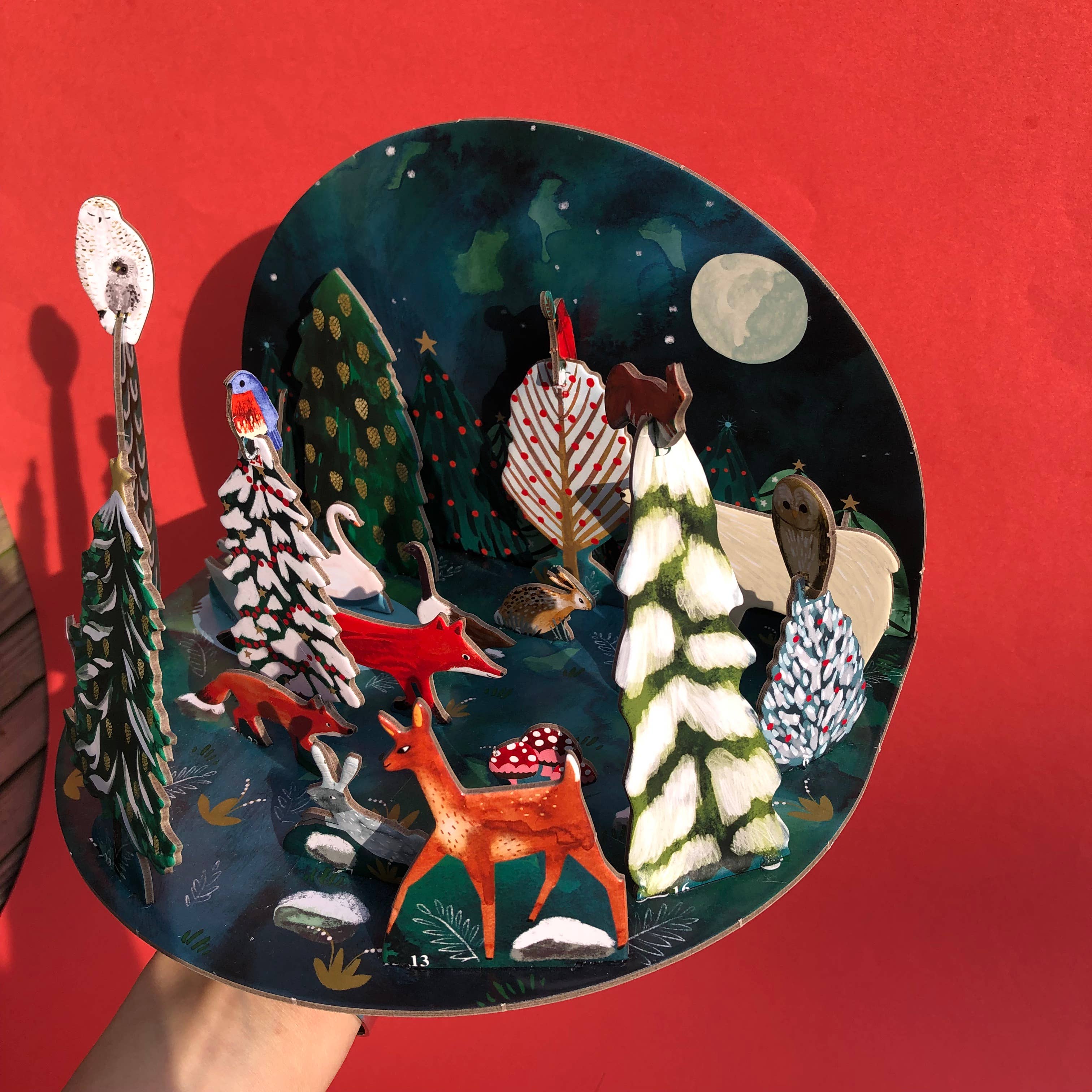 Roger La Borde - Wholesale Advent Calendar - Northern Lights Pop & Slot 3D Advent Calendar - POPA 4014