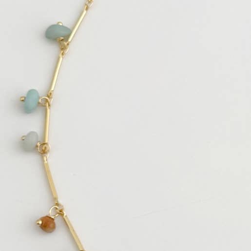 Tramps+Thieves - Wholesale Pendant/Charm Necklace - Salt Blue Necklace 2