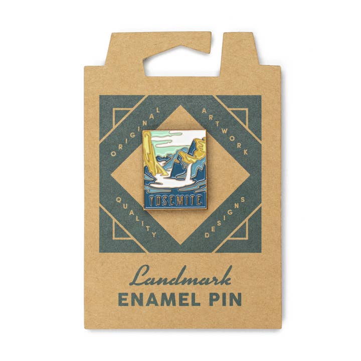 The Landmark Project - Wholesale Lapel Pin/Button - Yosemite National Park Enamel Pin