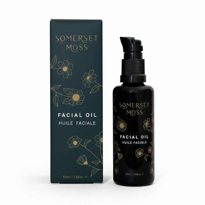 Facial Oil for wholesale by Somerset Moss (No Duties | Ships from CA | USMCA Compliant)