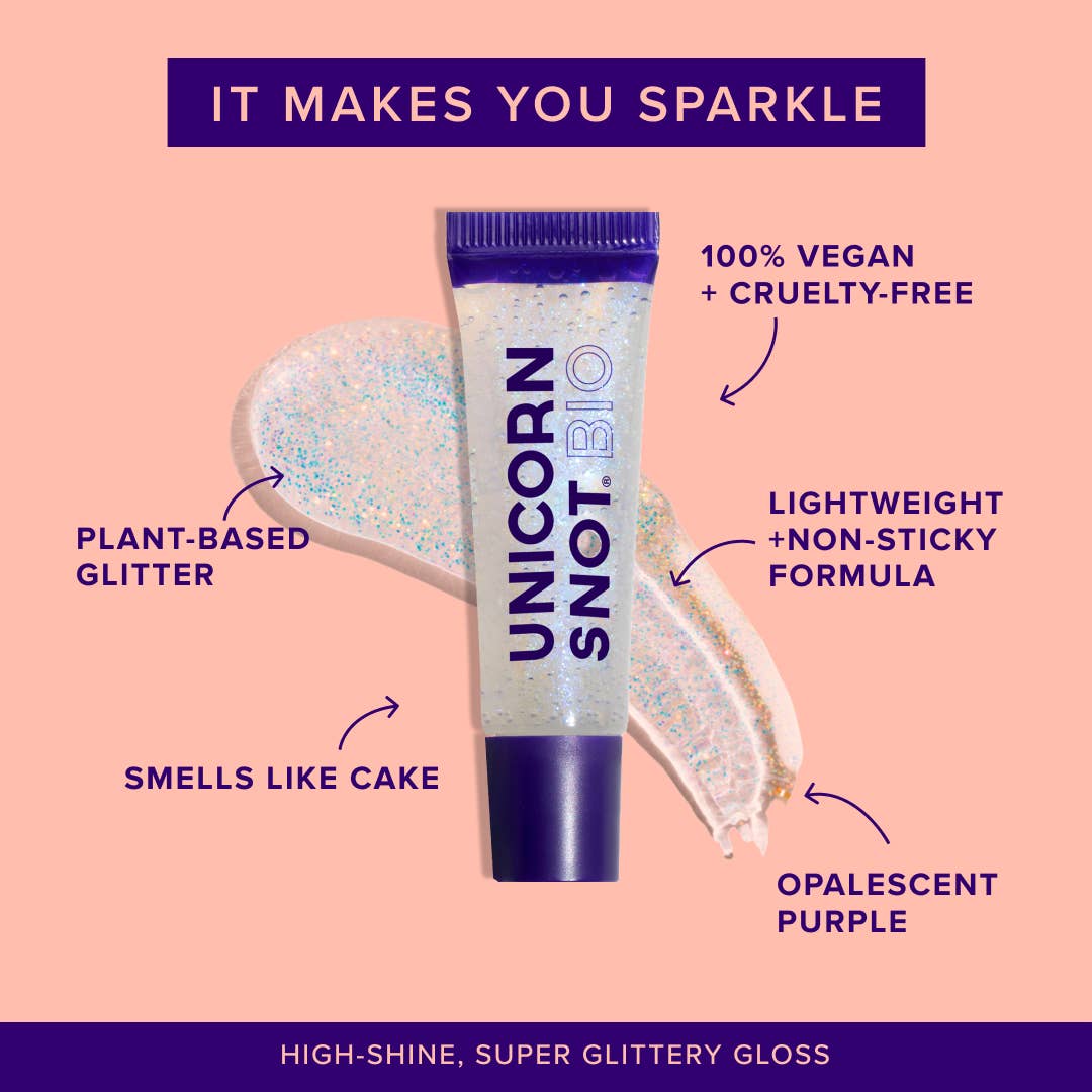 Unicorn Snot | Glitter Beauty - Wholesale Lip Gloss - Glitter Boss | BIO-3Pcs | Glitter Lip Gloss | Holographic3