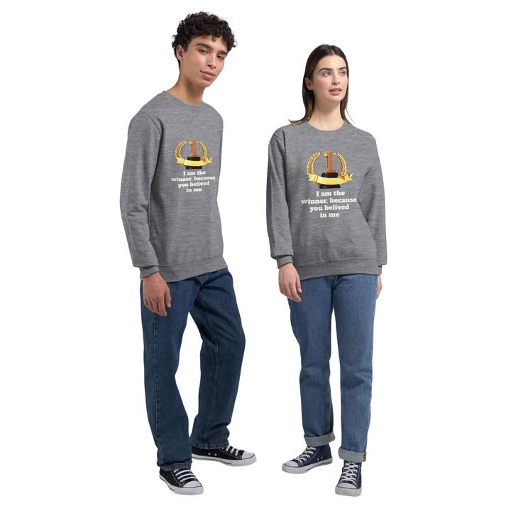 Stylish Sweatshirt for the winner, celebrate the victory with a winner's jersey for wholesale by Picatshirt