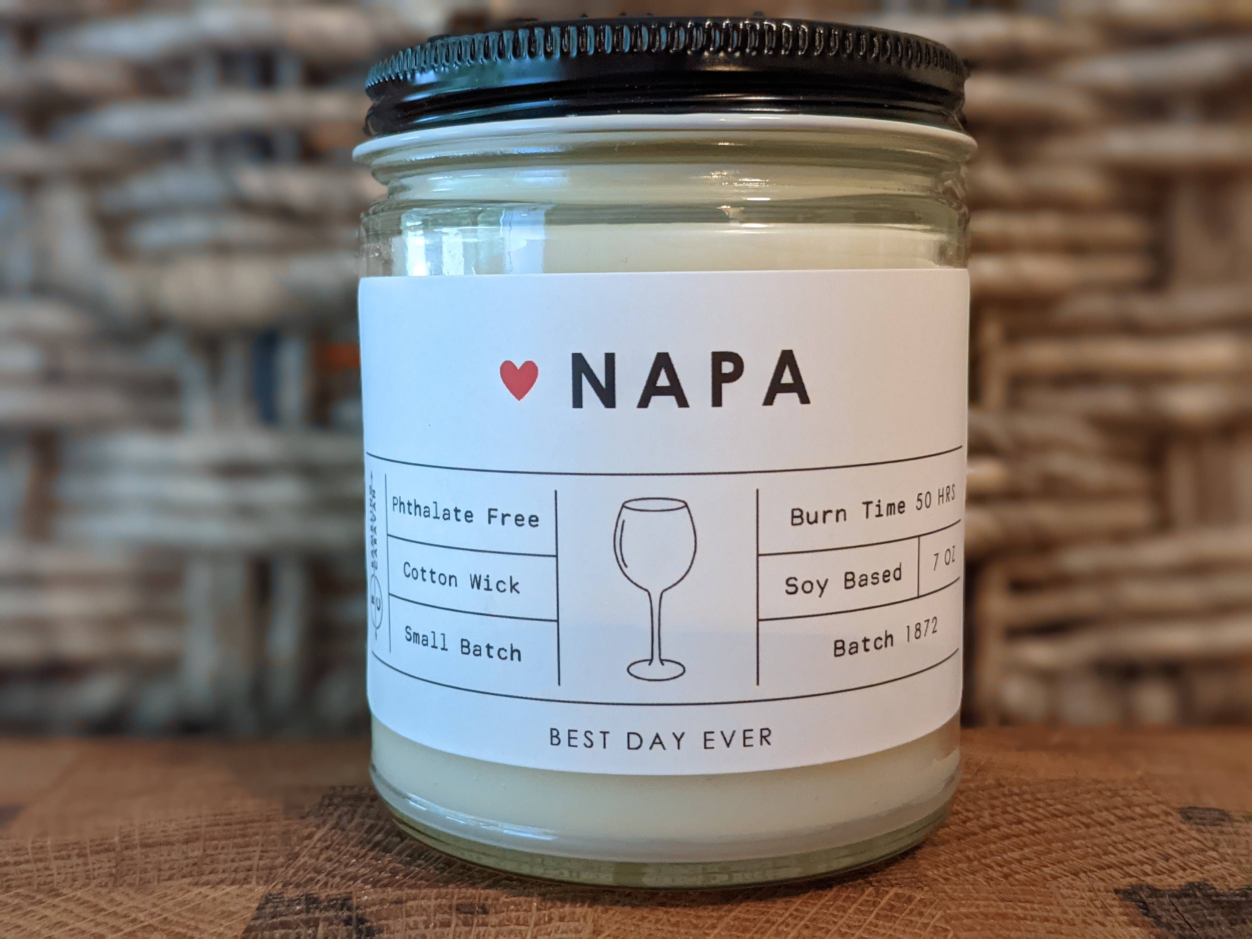 Rambling Caravan - Wholesale Jar/Filled Candle - Napa, CA Candle1