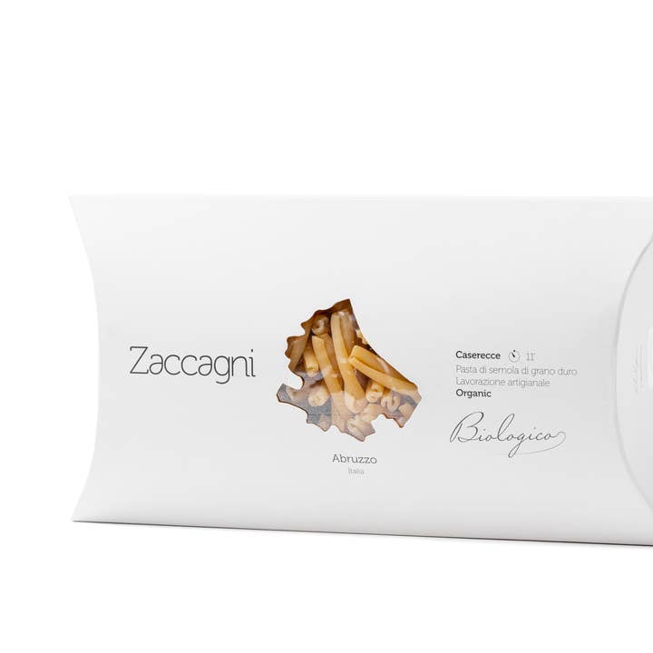 Caserecce Organic - 500 g - Premium Pasta - Made In Italy for wholesale by Pasta Zaccagni Pastificio d'Abruzzo Made in Italy