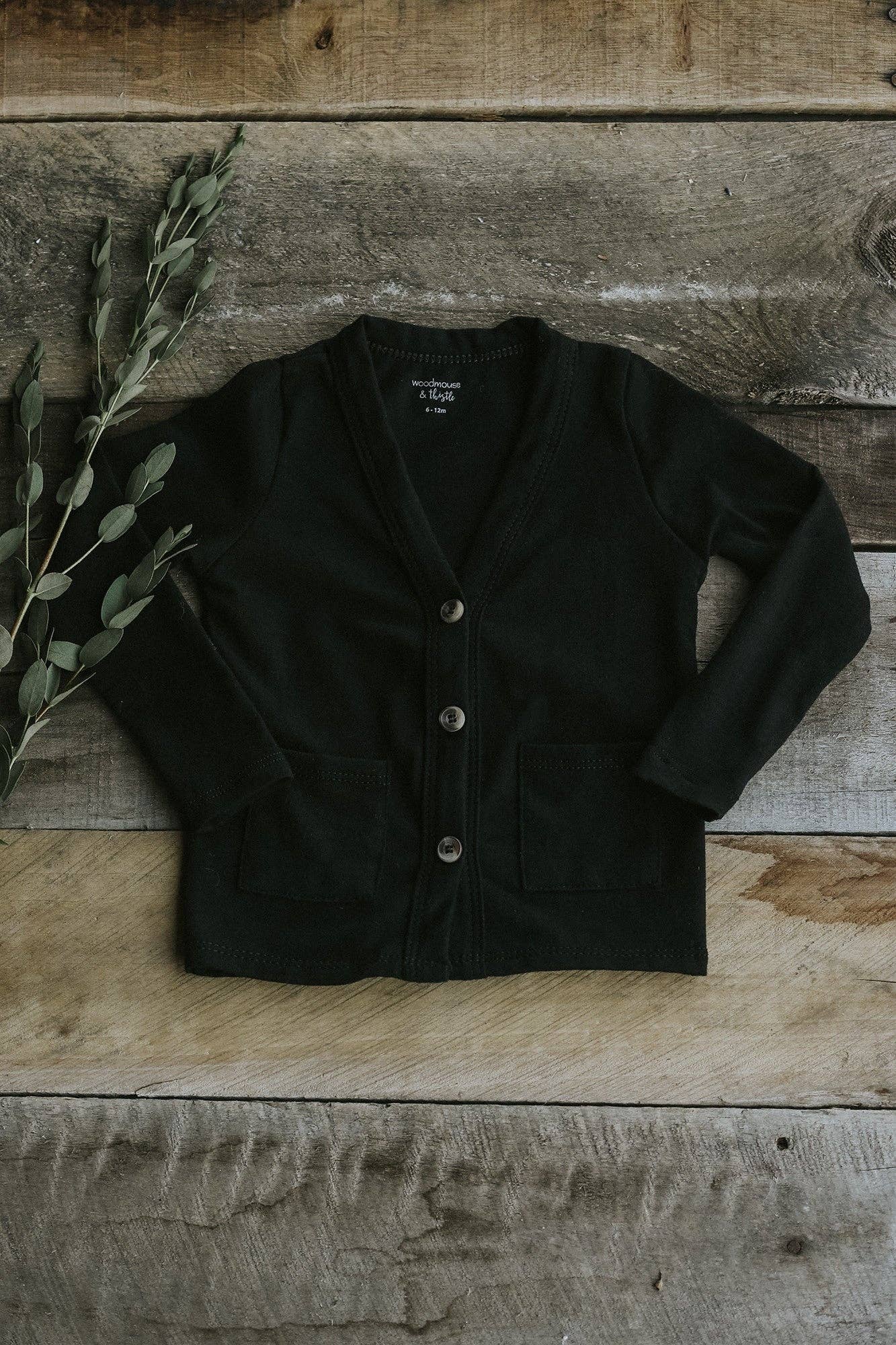 Navy Fields – Engroshandel Cardigan - Børn – Sort Cardigan10