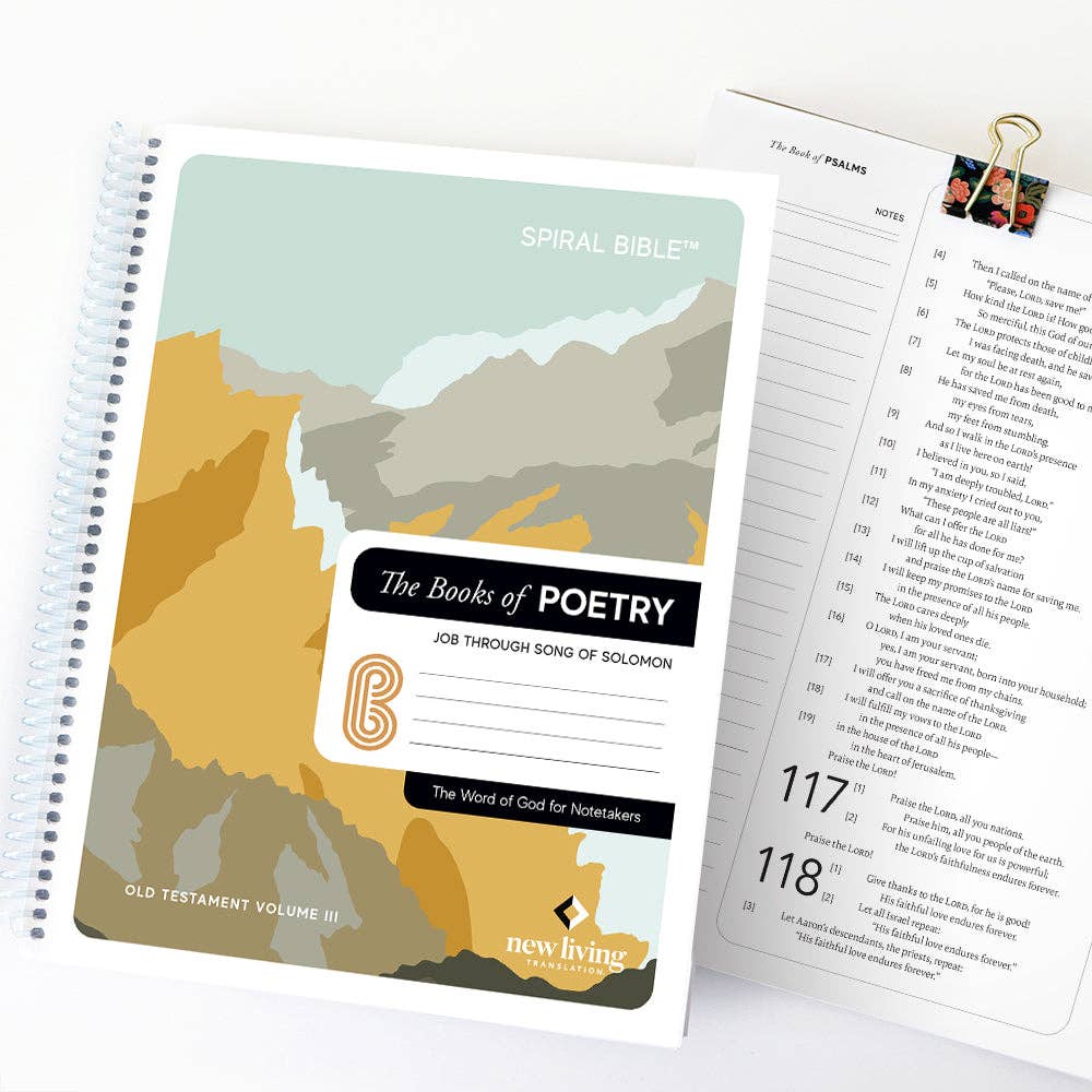 Spiral Bible - Wholesale Religion - Spiral Bible™ - NLT - Job - Song of Solomon1