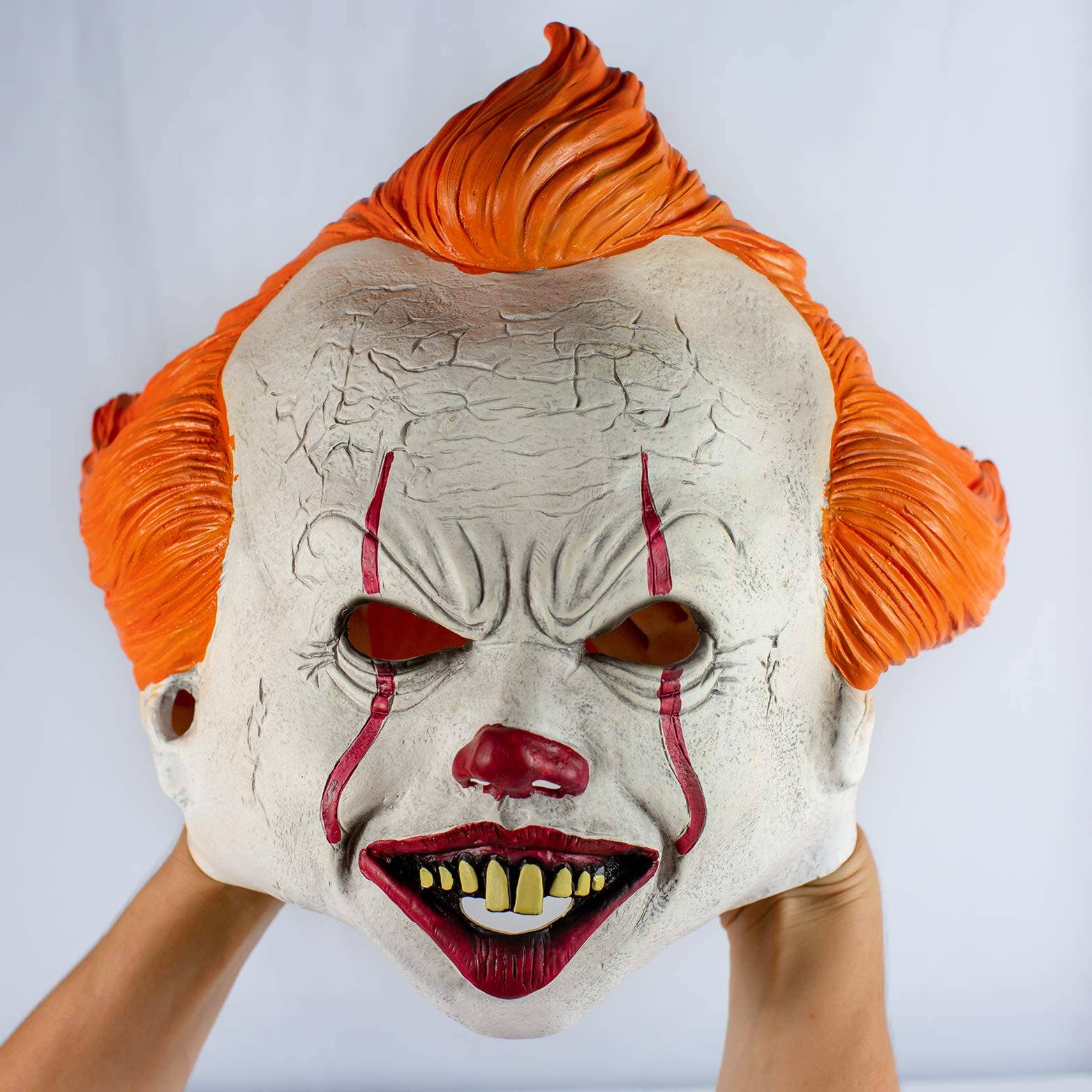 Lelaffet – wholesale Costume – Men's – It Mask Pennywise Scary Clown–Halloween Masks for Adult Men6
