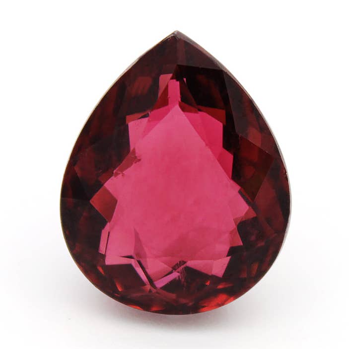 Gema suelta con forma de turmalina rosa, 15,1 x 12,5 x 7,5 mm, 9,70 quilates para venta al por mayor de GemMartUSA