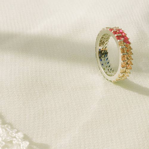 The Many Stones Ring for engroshandel hos Milk and Rose