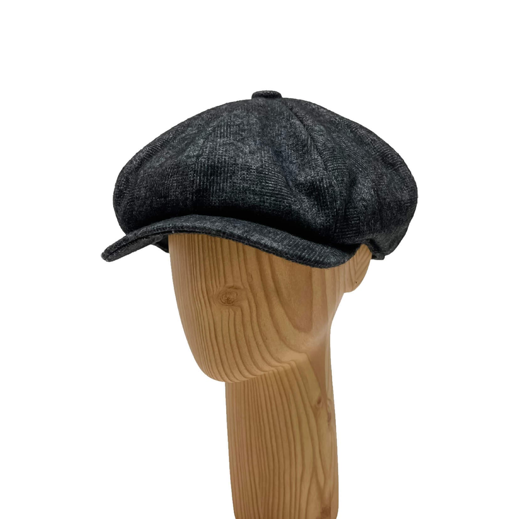 American Hat Makers - Wholesale Newsboy/Schoolboy Hat - Unisex - Wool Polyester 8 Panel Newsboy Cap- Style Argo4