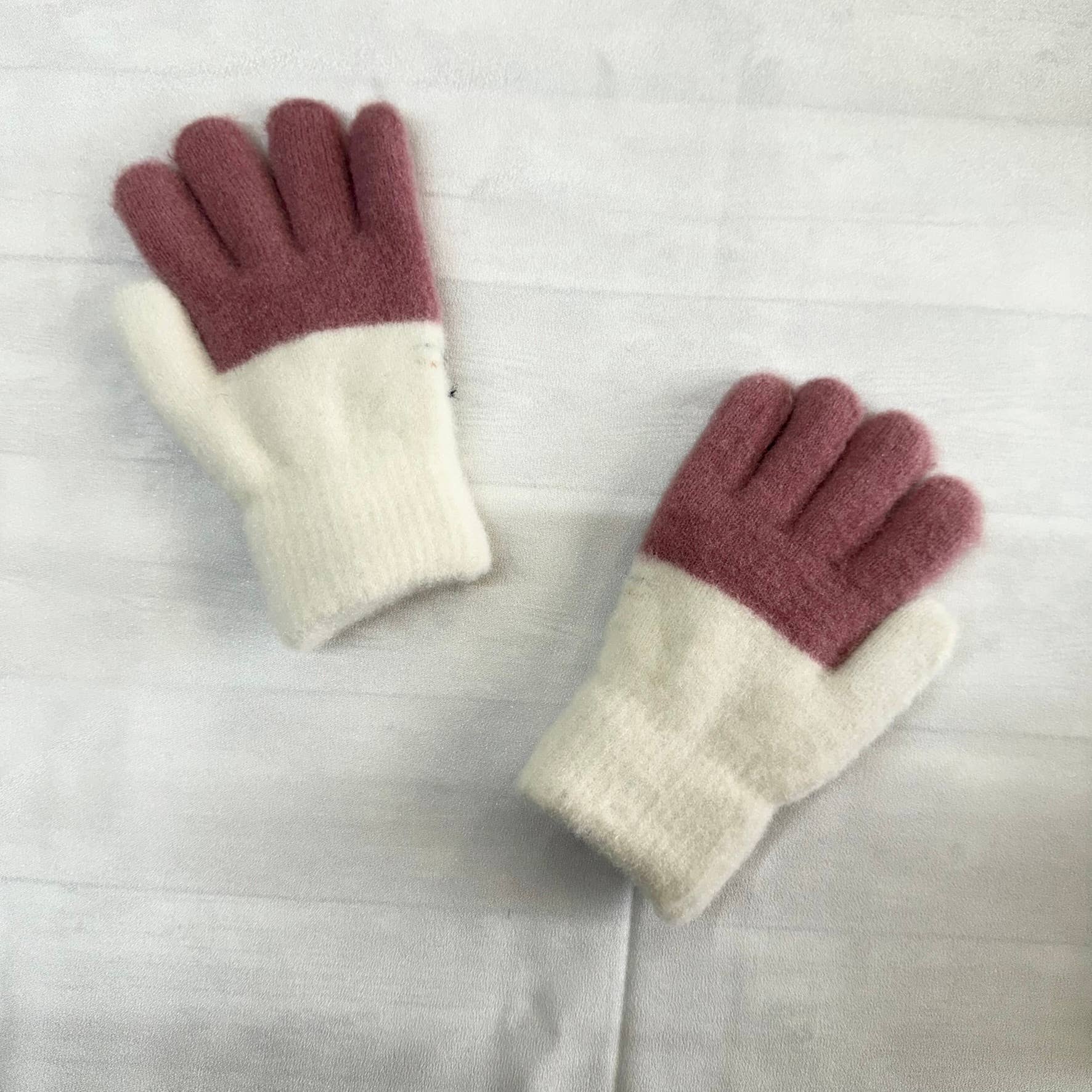 Karma Nepal Crafts - Venta al por mayor Guantes - Niños - Guantes de invierno para gatitos con forro polar para niños7