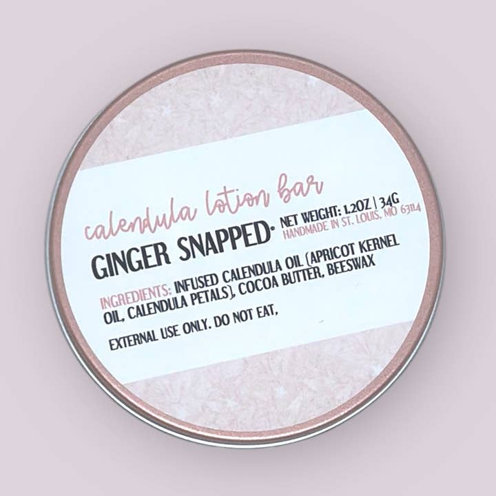 FÜR BAD UND KÖRPER | Ringelblumen-Lotion-Bars für den Großhandel von Ginger Snapped