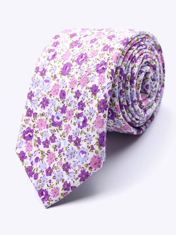 Liberty Violet Slips til Mænd i Bomuld "Gaspard" for engroshandel hos Unipap's