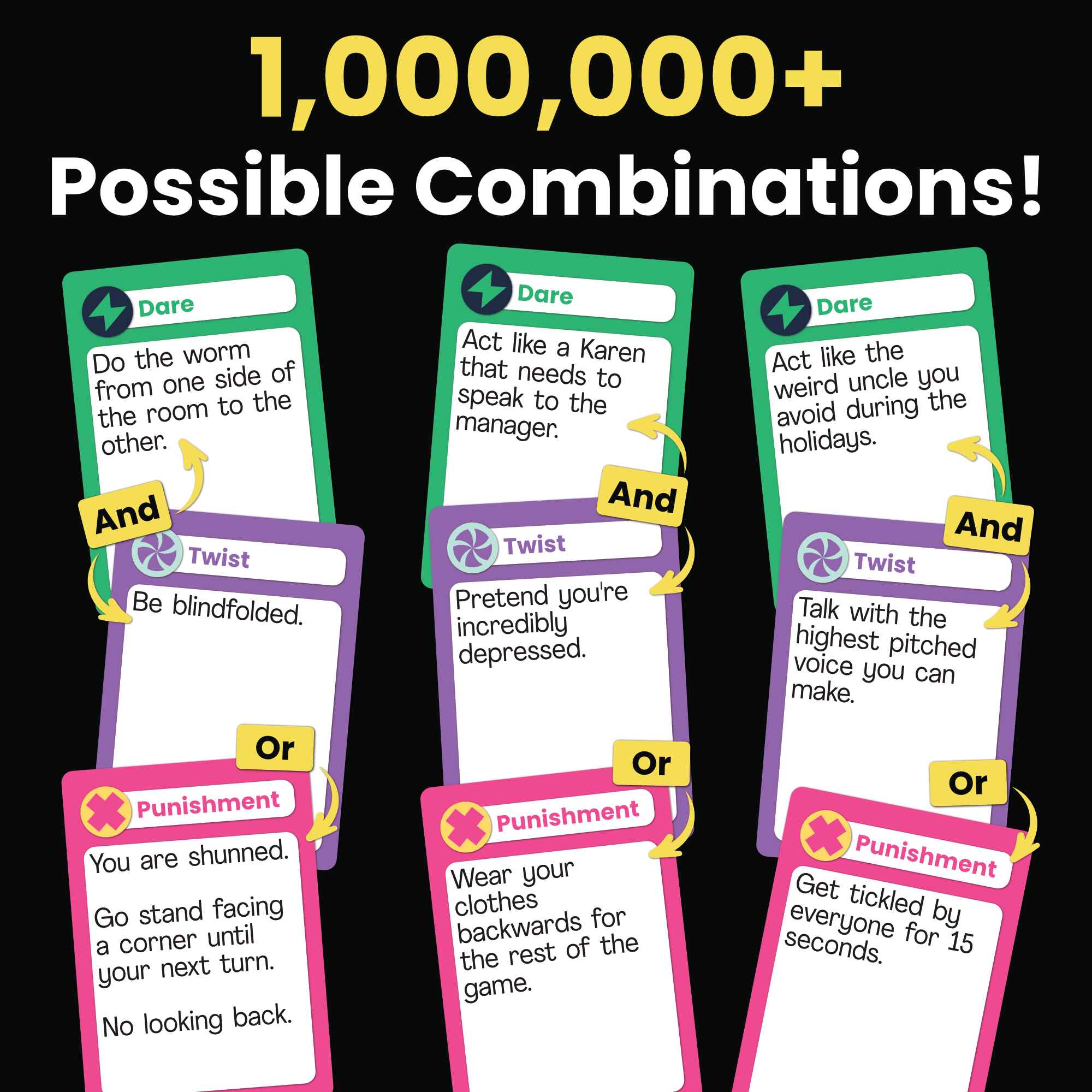 Zombie Ghost Games - Wholesale Card Game - Punish Me, Daddy Party Game with Over 1,000,000 Combinations2